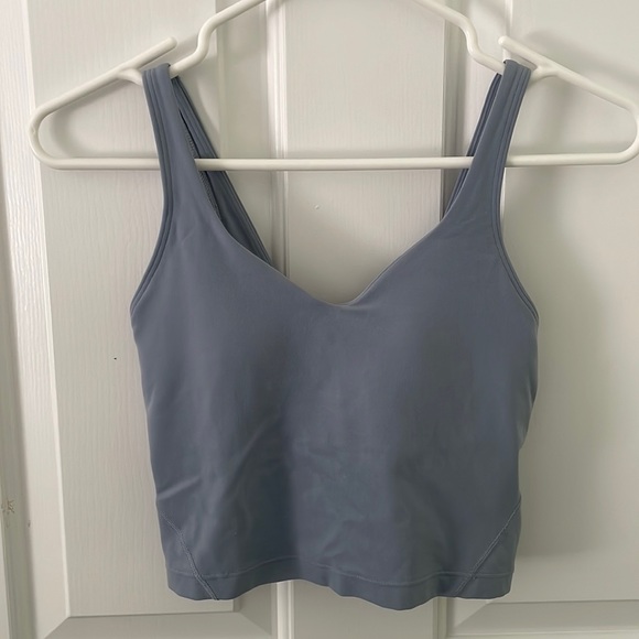 Lululemon Align Tank Chambray Size 2 - Picture 1 of 3